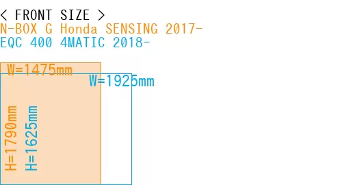 #N-BOX G Honda SENSING 2017- + EQC 400 4MATIC 2018-